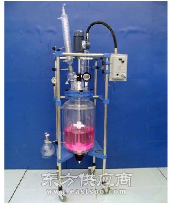 玻璃反应釜类型 玻璃反应釜 南京炳辉仪器仪表公司图片